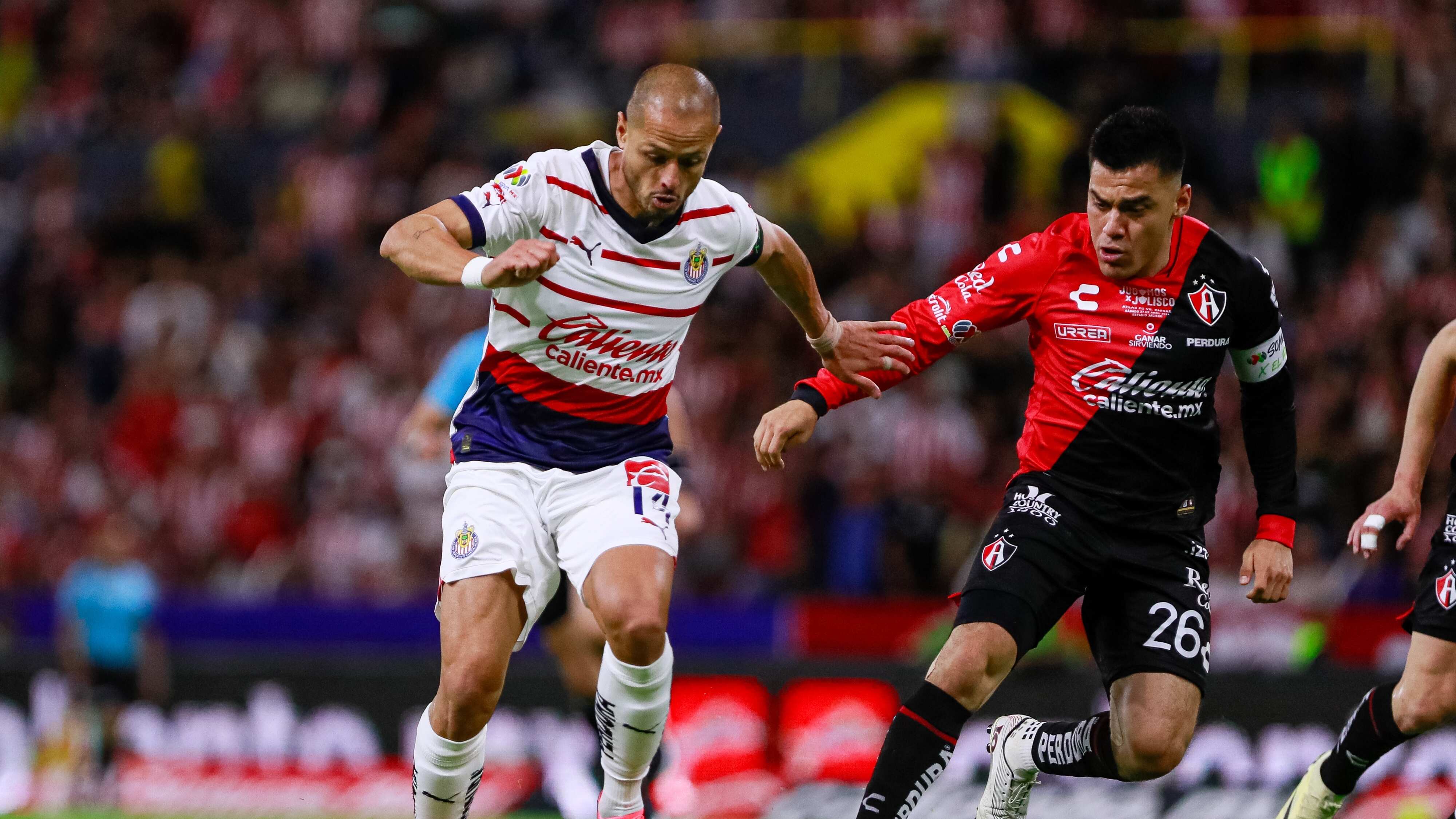 Chivas domina al Atlas en duelos de fase final.