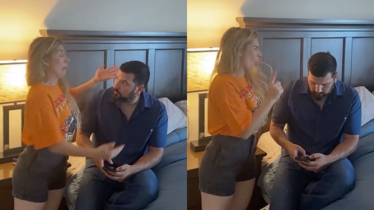 Karla Panini y Américo Garza