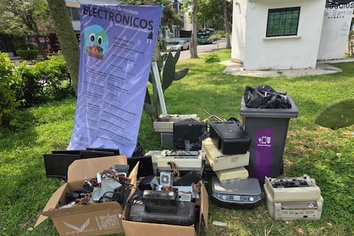 GDL reporta la recolección de 2.8 toneladas de residuos electrónicos durante marzo