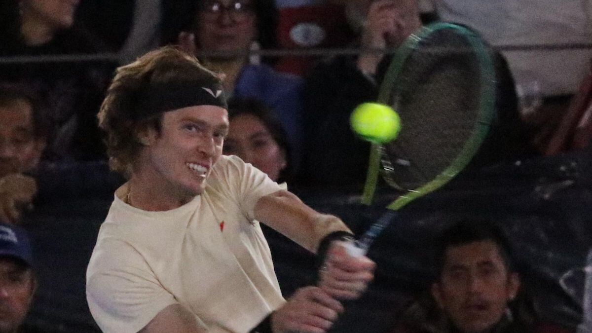 Daniil Medvedev y Andrey Rublev