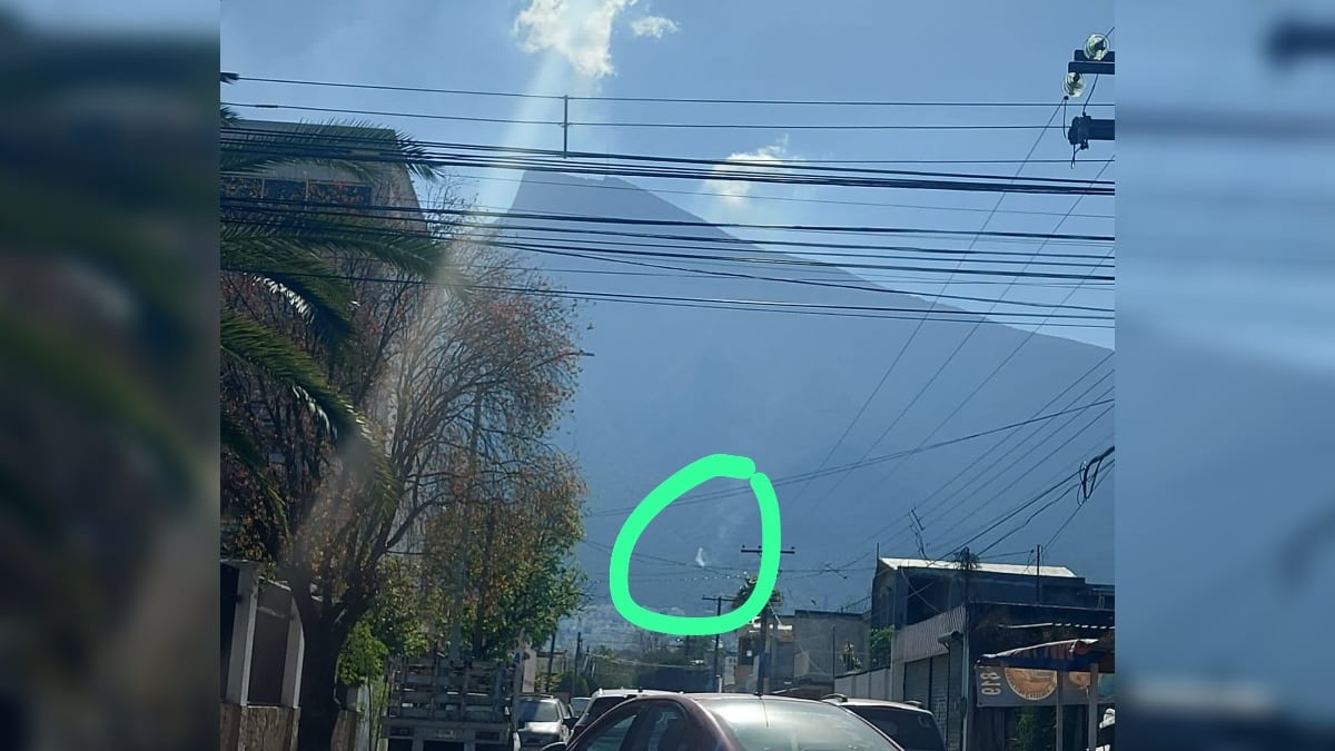 Se temía el inicio de un incendio forestal en el Cerro de la Silla.