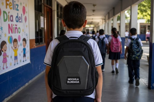 Día del Niño: tiroteos en escuelas disparan compra de mochilas blindadas hasta en 12%