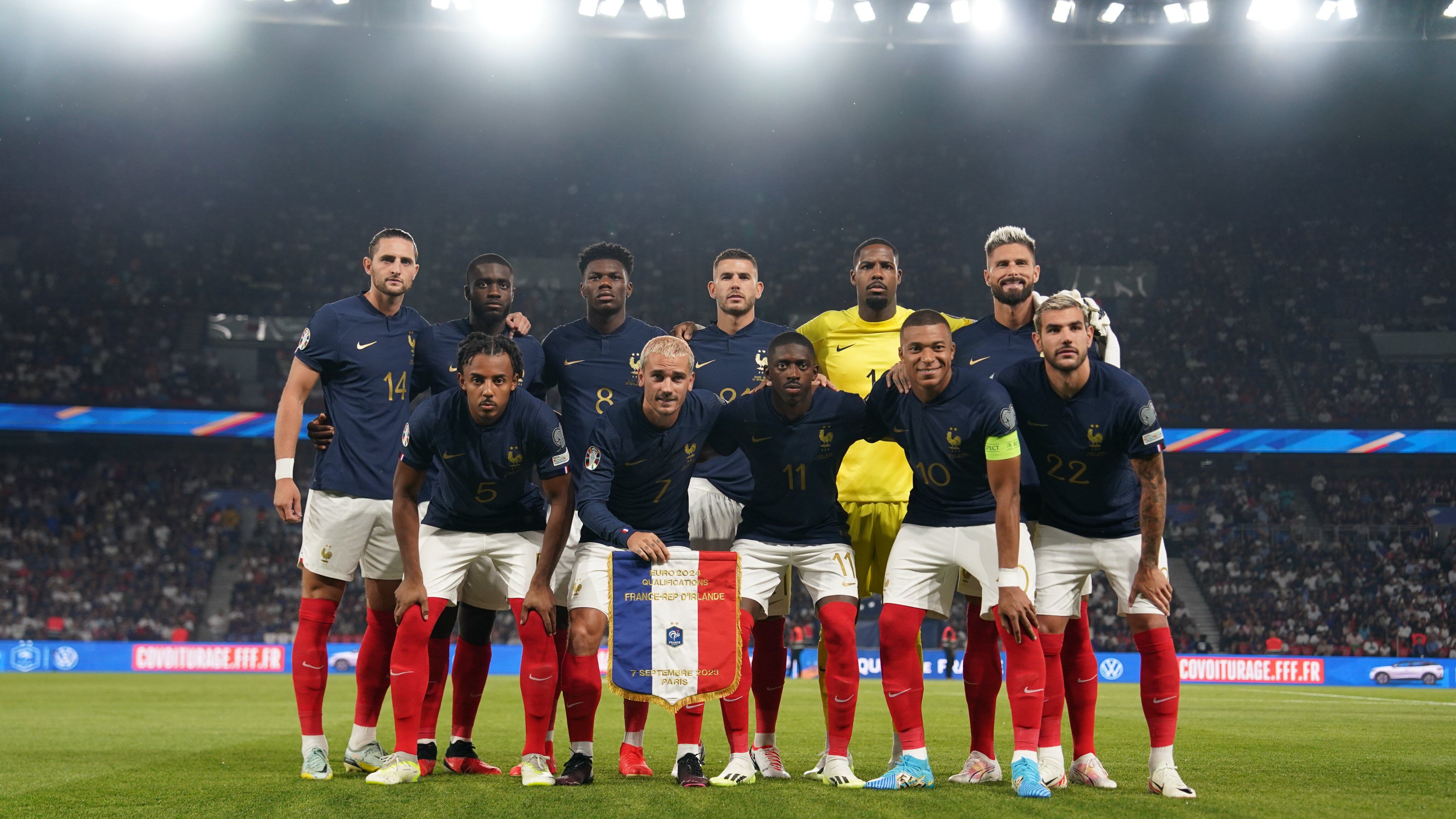 La Selección de Francia sigue con paso perfecto en las eliminatorias para la Eurocopa 2024.