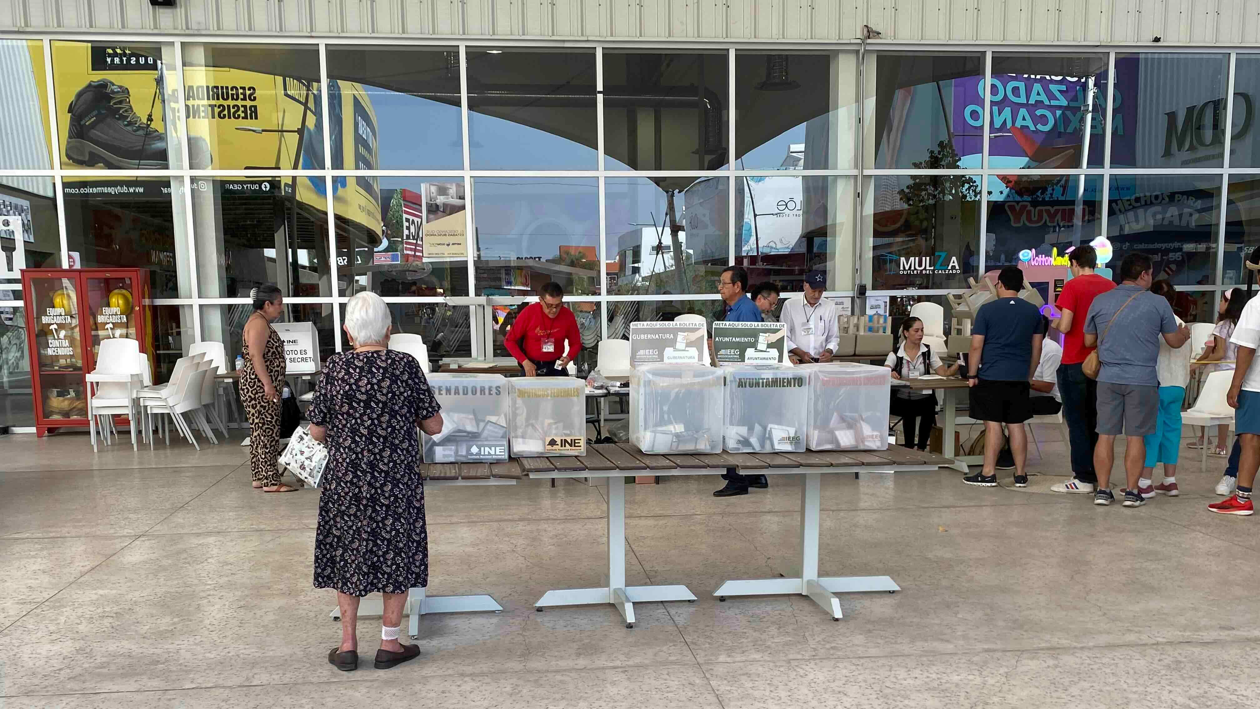 Durante jornada electoral.