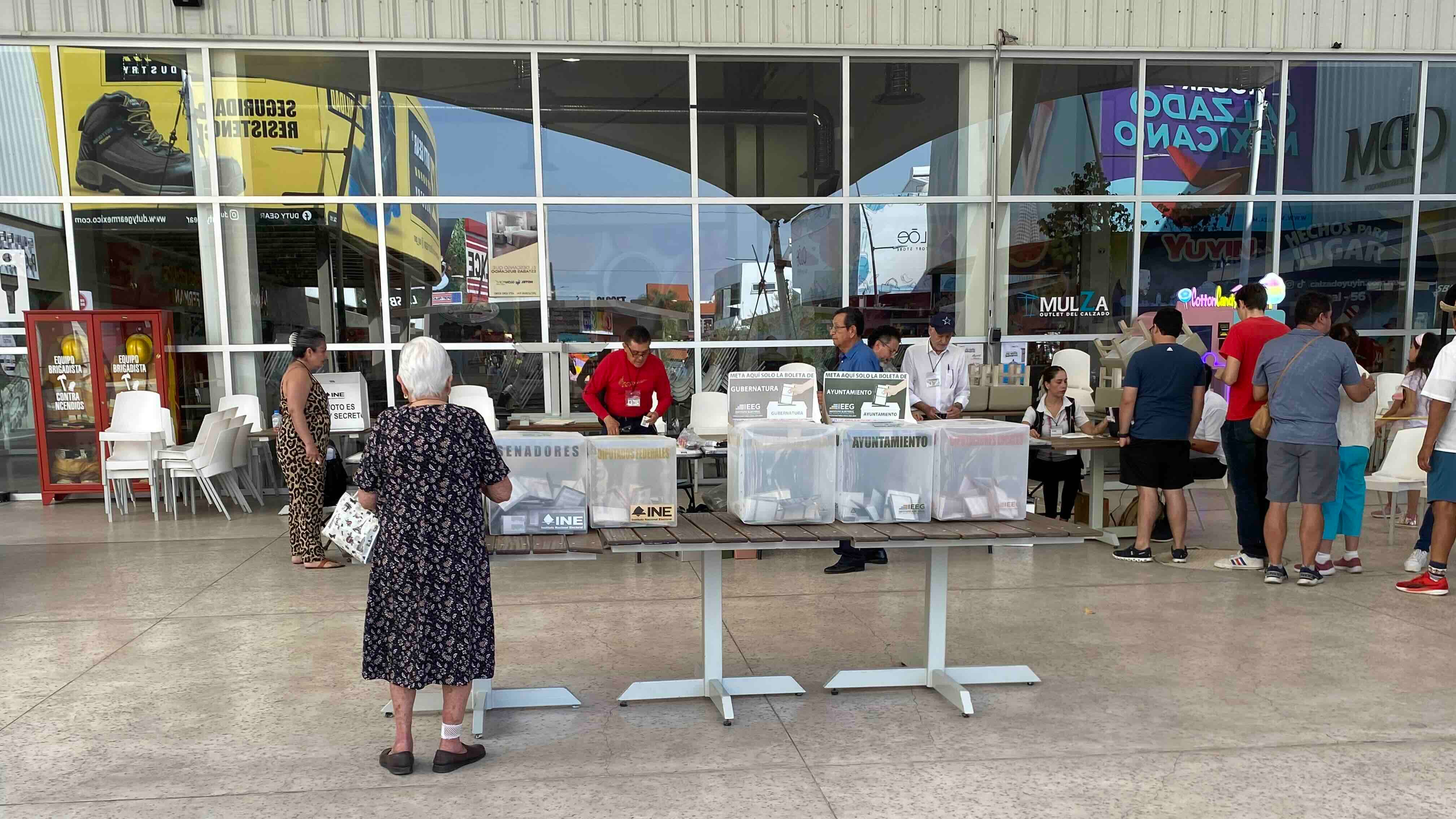 Durante jornada electoral.