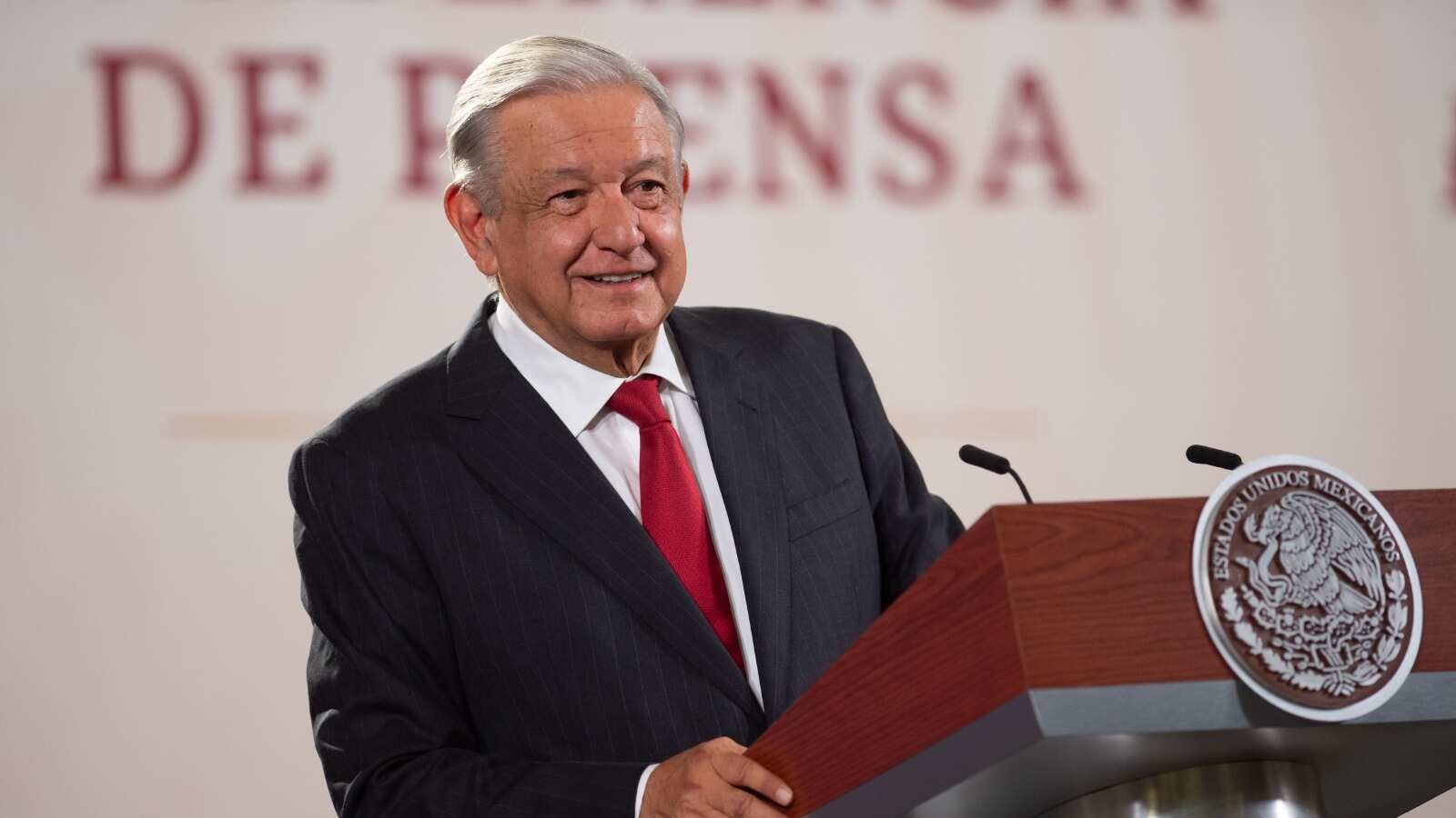 El presidente encabezó la conferencia de prensa matutina en Palacio Nacional.
