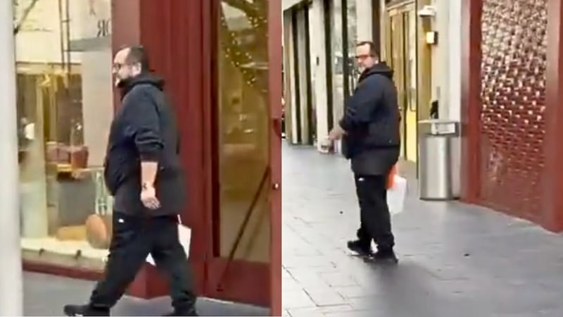 Captan a José Ramón López Beltrán de compras en una exclusiva tienda de lujo en Houston