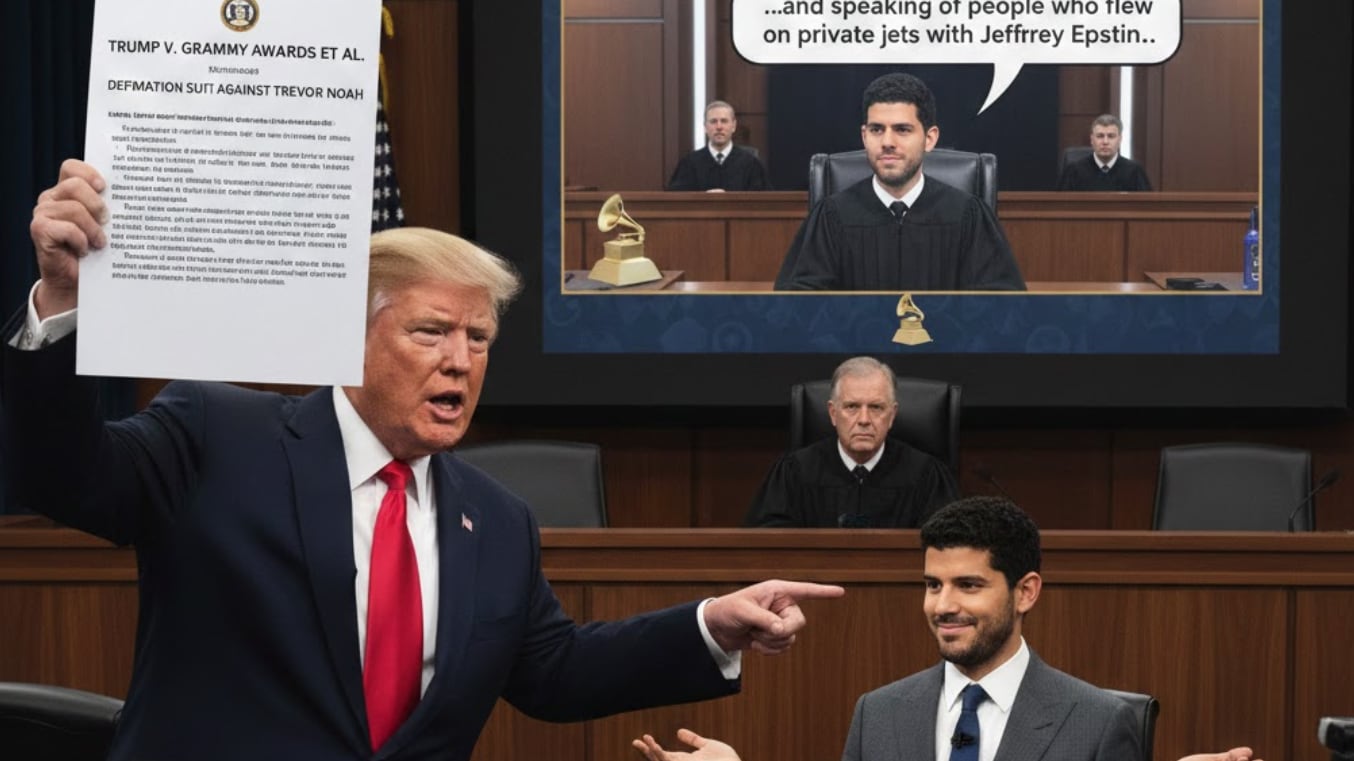 Trump demandará a Trevor Noah