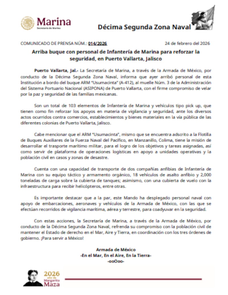 SECRETARÍA DE MARINA (SEMAR)