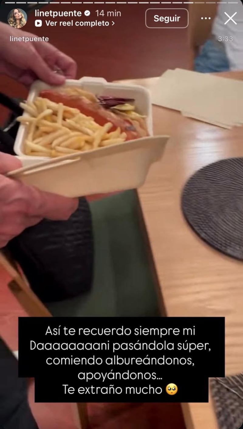 Linet Puente recuerda a Daniel Bisogno durante su aniversario luctuoso