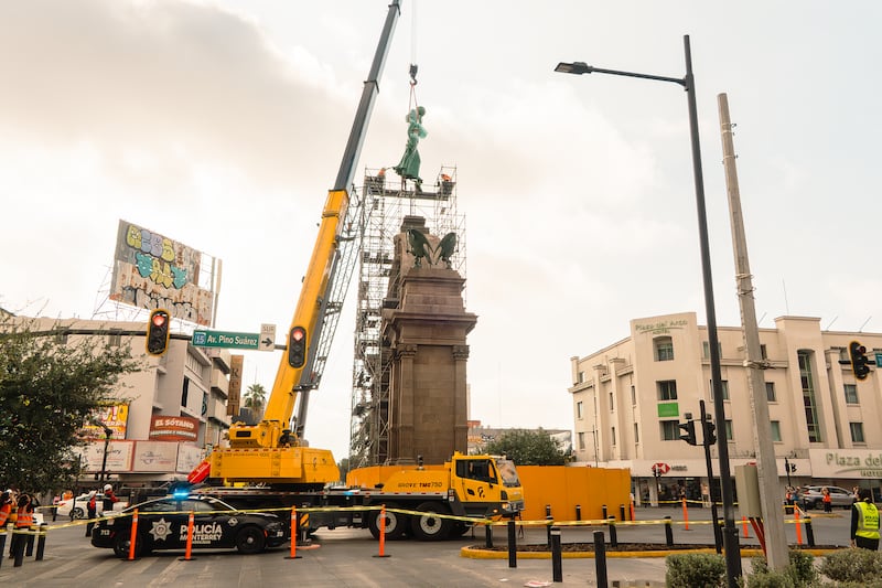 El Arco de la Independencia es considerado una pieza única del patrimonio de Nuevo León.