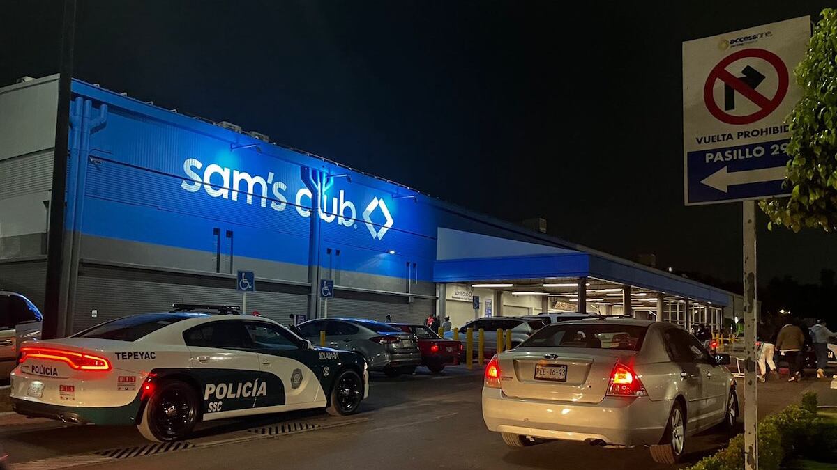 Se registró una movilización policiaca tras el hecho. (Especial)