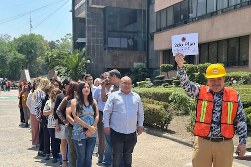Alerta sísmica suena 25 minutos después en Ecatepec durante Simulacro Nacional