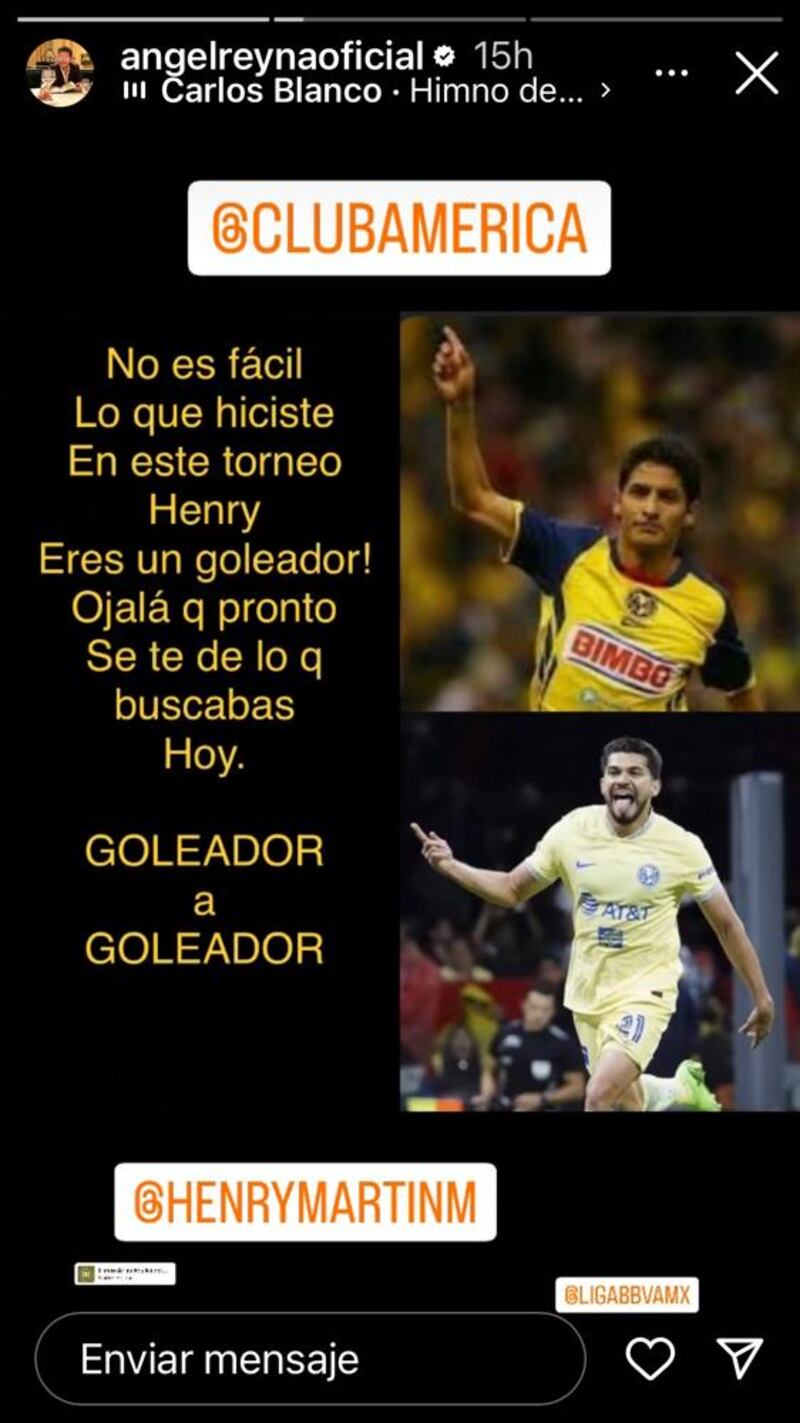 Ángel Reyna debutó hasta 2009 con la playera del América