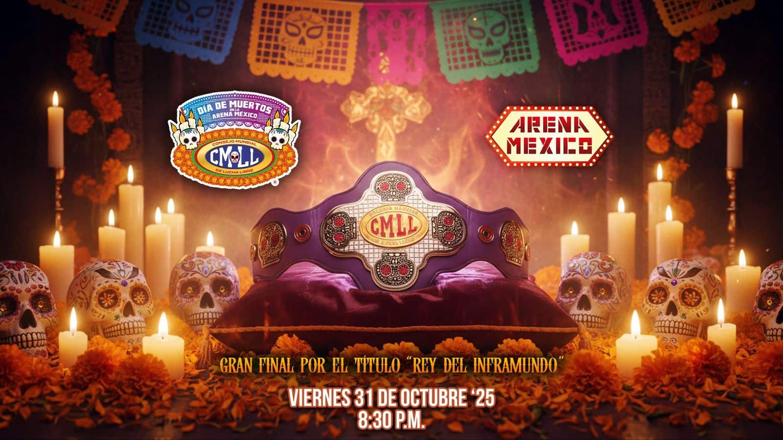 Cmll Día de Muertoa