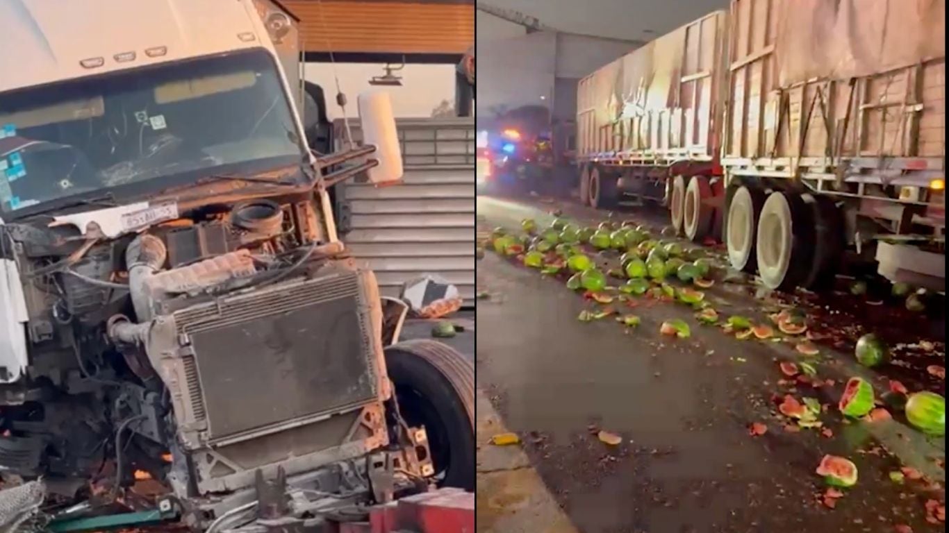 Trailer se estampa en caseta de la México-Querétaro