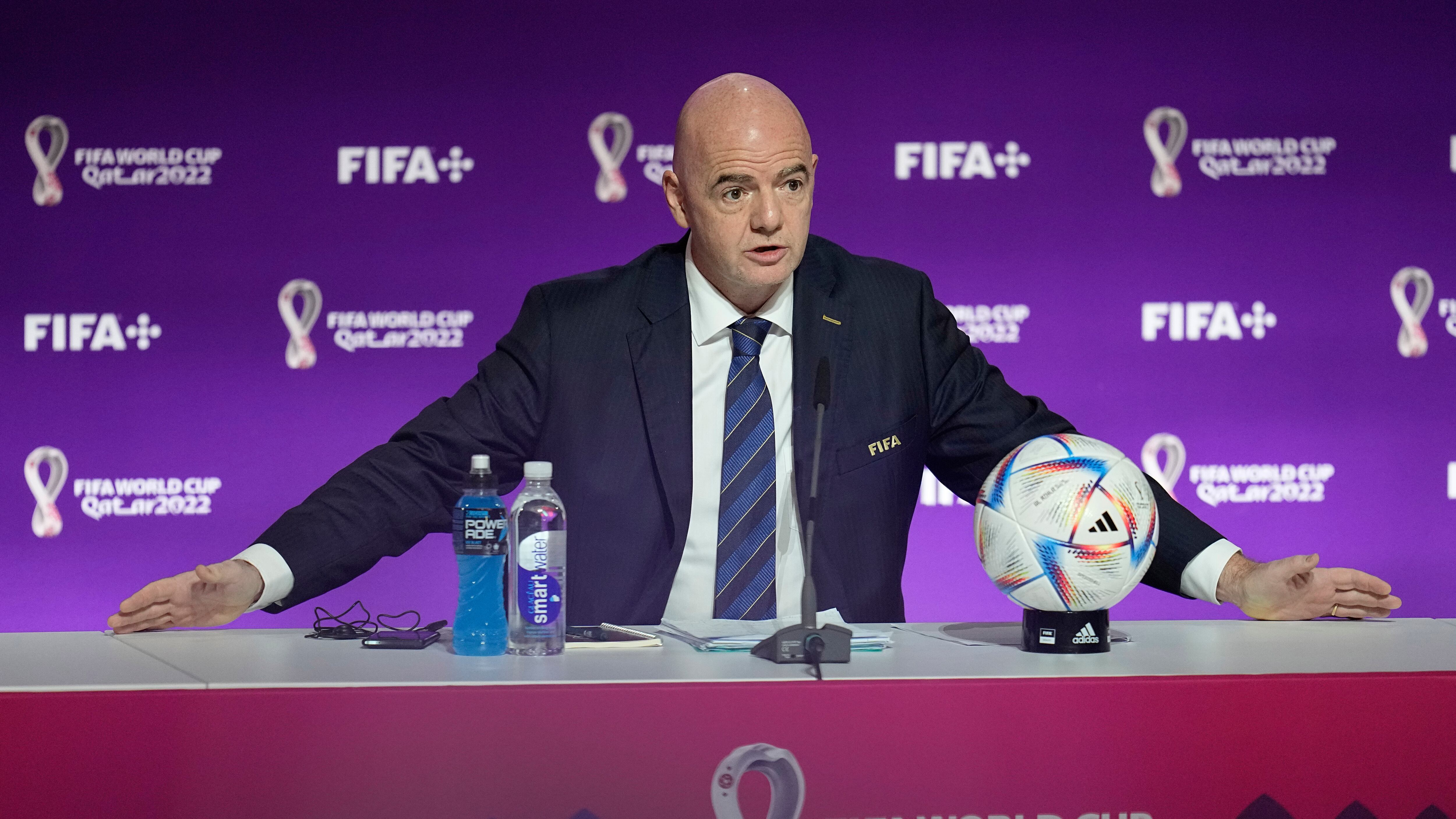 Gianni Infantino presidente de la FIFA