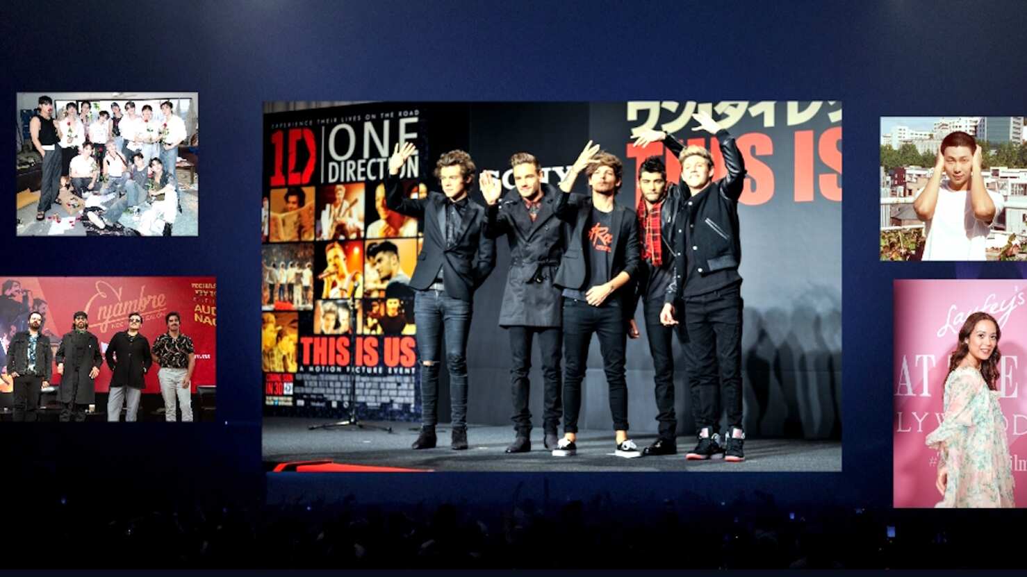 Pop, rock y K-pop en el menú musical