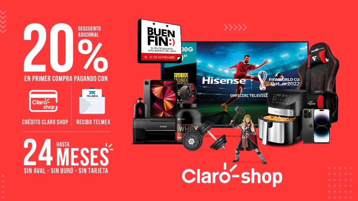 ofertas, claro shop, buen fin, meses sin intereses