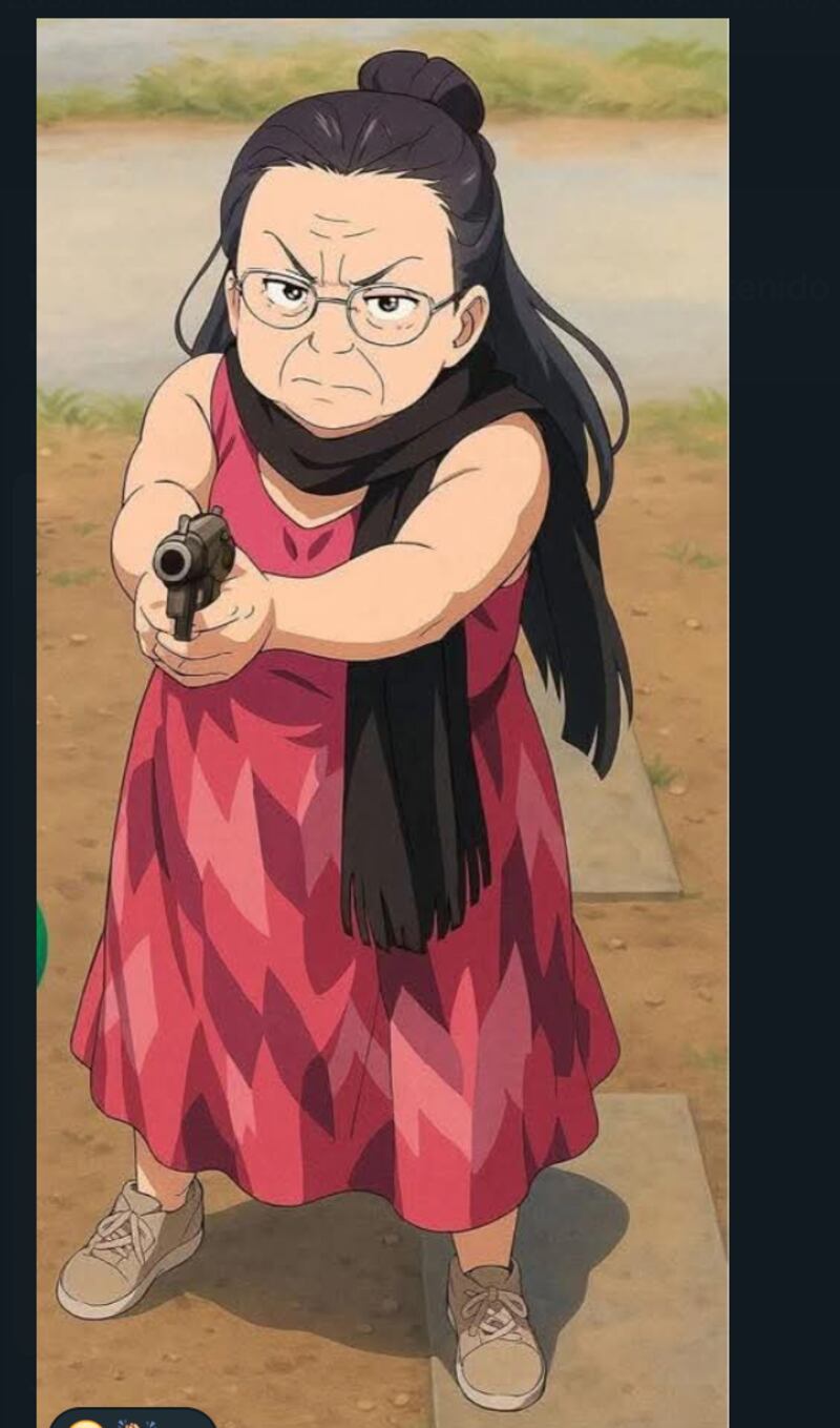 Abuelota Sicaria Studio Ghibli
