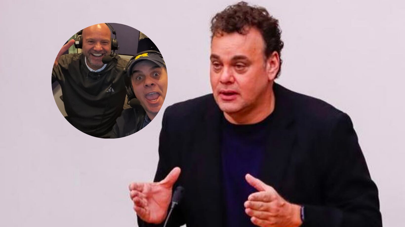 Faitelson lamentó que la afición vea el contenido de Martinoli y García.