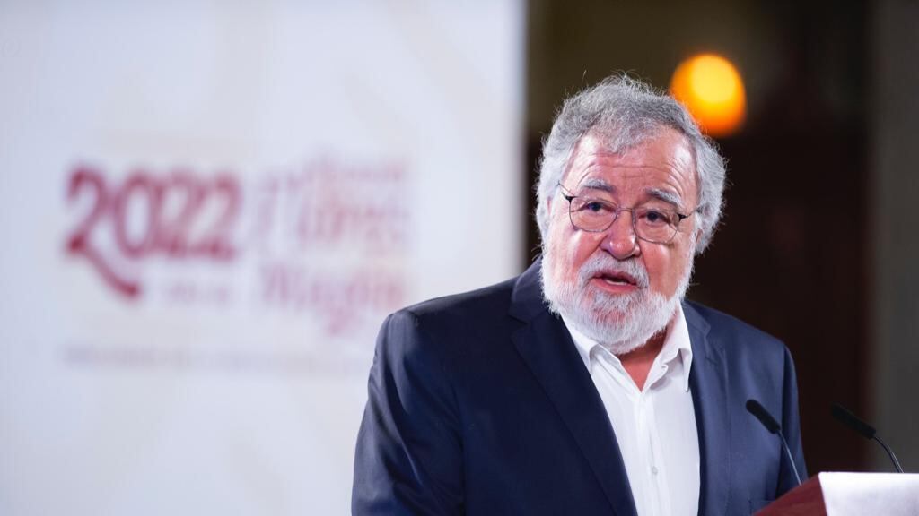 Alejandro Encinas Rodríguez, subsecretario de Derechos Humanos, Población y Migración de la Secretaría de Gobernación (Segob) y titular de la Comisión Presidencial para la Verdad y Acceso a la Justicia del Caso Ayotzinapa.