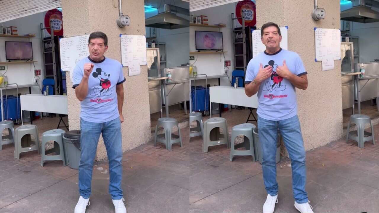 Actor de famoso programa de Televisa es captado al vender flautas y chilaquiles