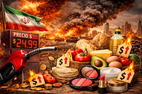 Irán en guerra: viene golpe a gasolina, alimentos y tu maquillaje
