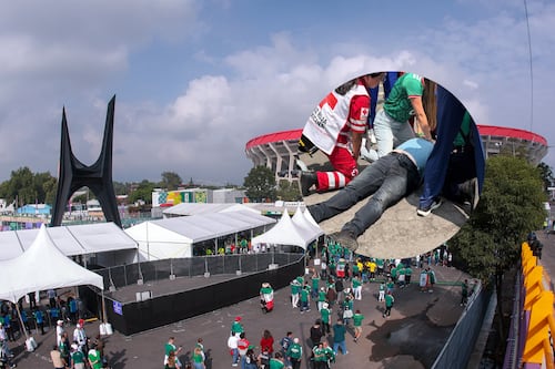 Muere aficionado que convulsionó en el Estadio Ciudad de México previo a la inauguración del Mundial