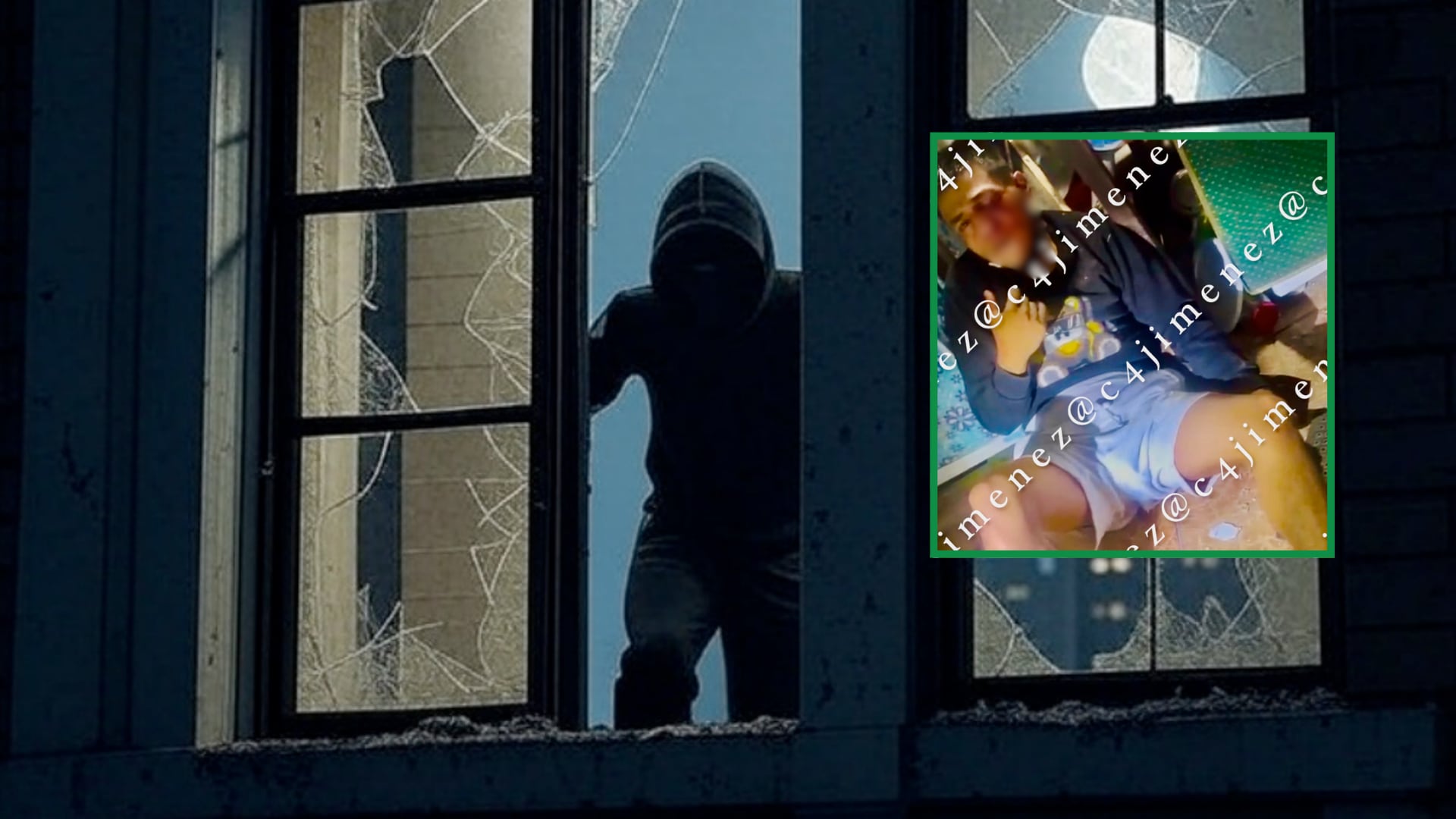 Agentes de inteligencia lo acorralaron la noche del lunes; en su intento desesperado por escapar, cayó de un cuarto piso.