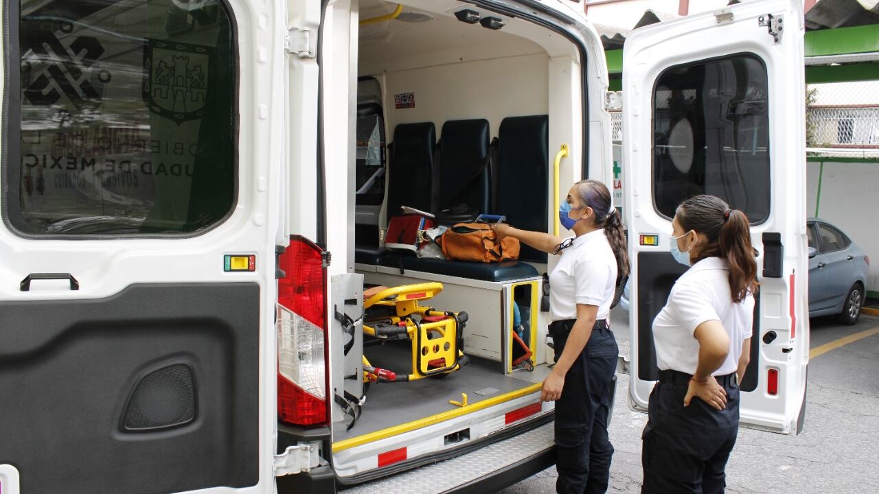 verificación de ambulancias en la CDMX