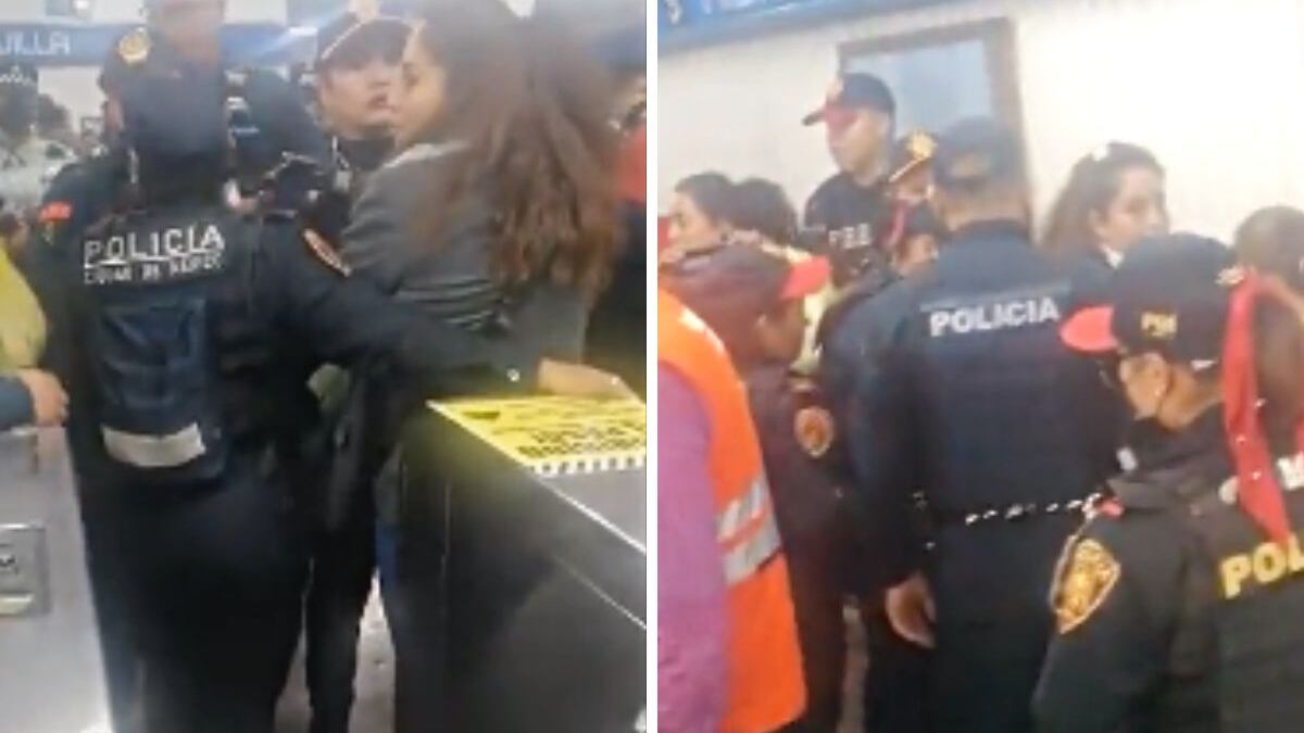 Taquillera del Metro agrede a niño con discapacidad; autoridades la detienen