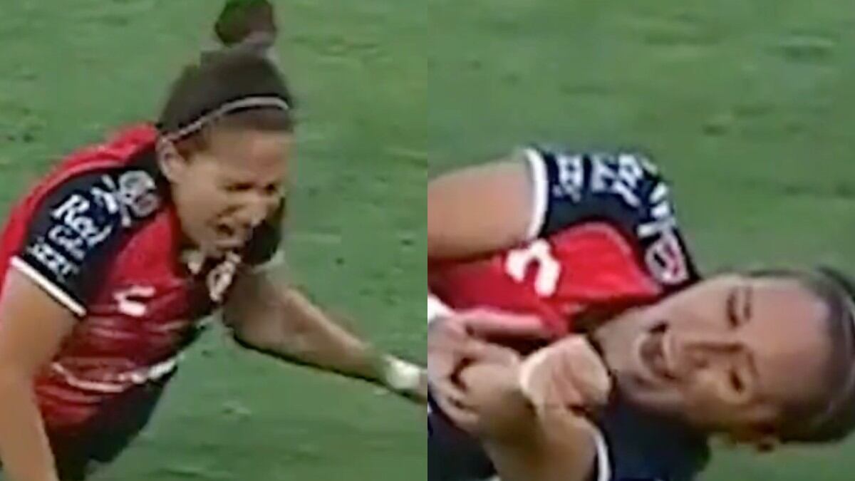 La jugadora tuvo que abandonar el encuentro I Captura de pantalla (Fox Deportes)