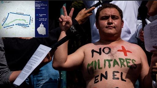 Marcha 'Movilidad sin miedo' en CDMX. Foto: Especial