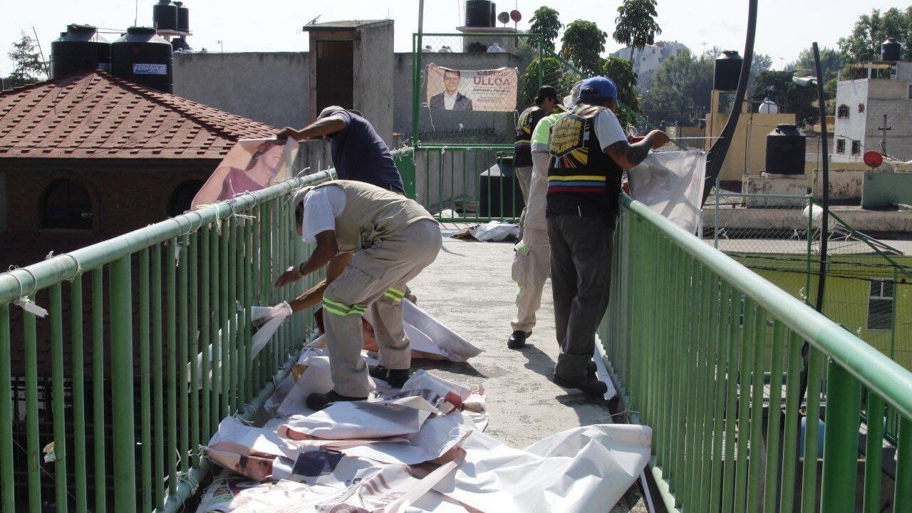 Retiro propaganda electoral