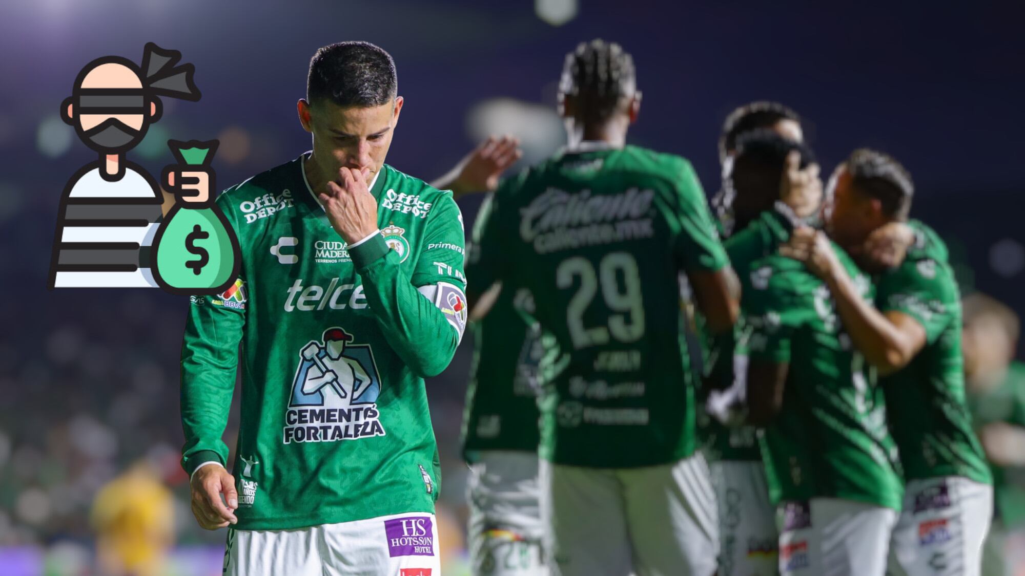 Jugador del Club León es victima de la delincuencia