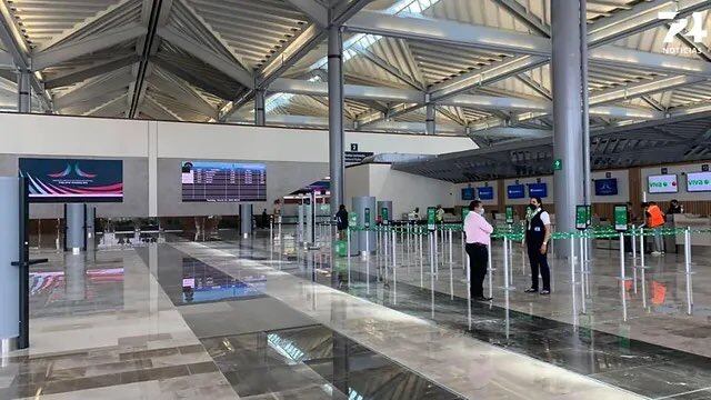 La demanda de vuelos que parten desde este aeropuerto ha sido baja en las vacaciones de Semana Santa. (Especial)