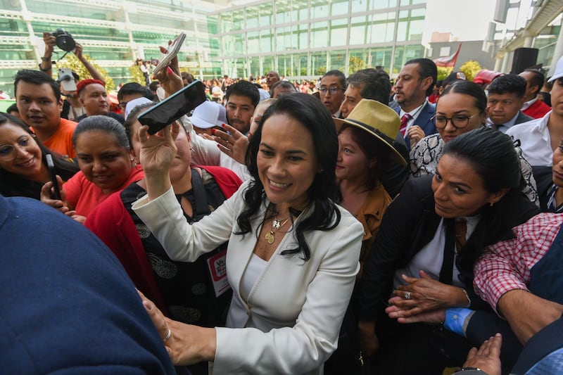 Alejandra del Moral registro oficial candidata al gobierno del Edomex