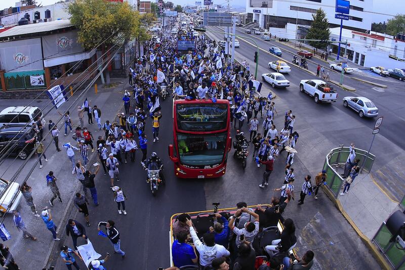 Pachuca celebracion