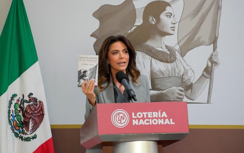 Lotería Nacional iniciará promoción de la Cartilla de Derechos de las Mujeres en los “cachitos”