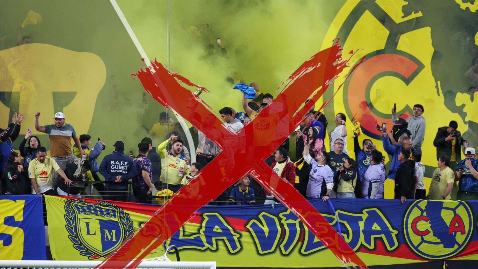 Pumas niega acceso a la afición del América