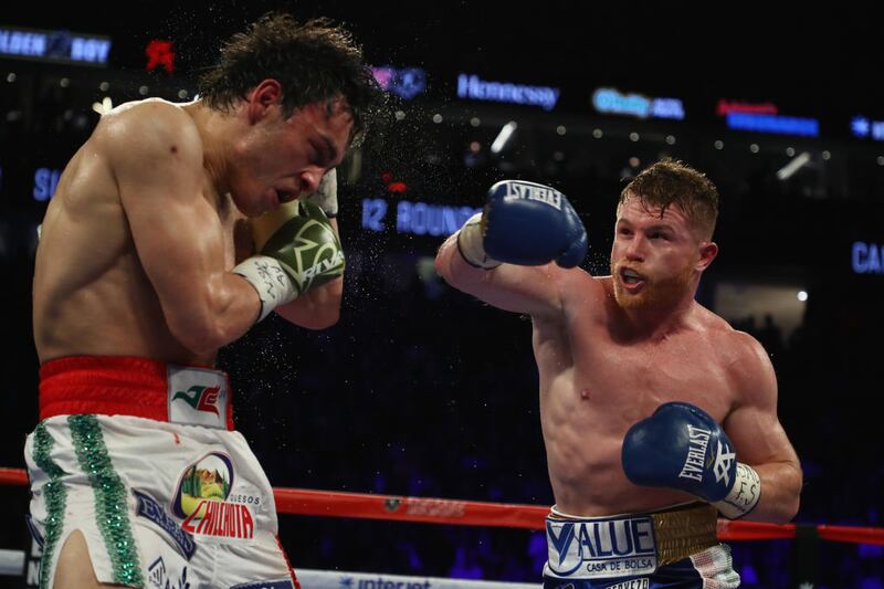 Julio Cesar Chavez Jr. fue el último mexicano al que enfrentó el Canelo Álvarez.