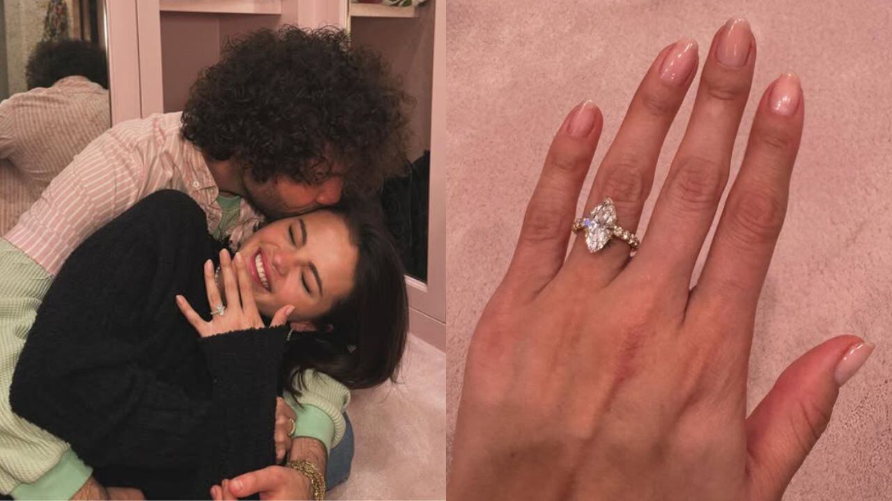 El anillo de compromiso que Benny Blanco le dio a Selena Gomez