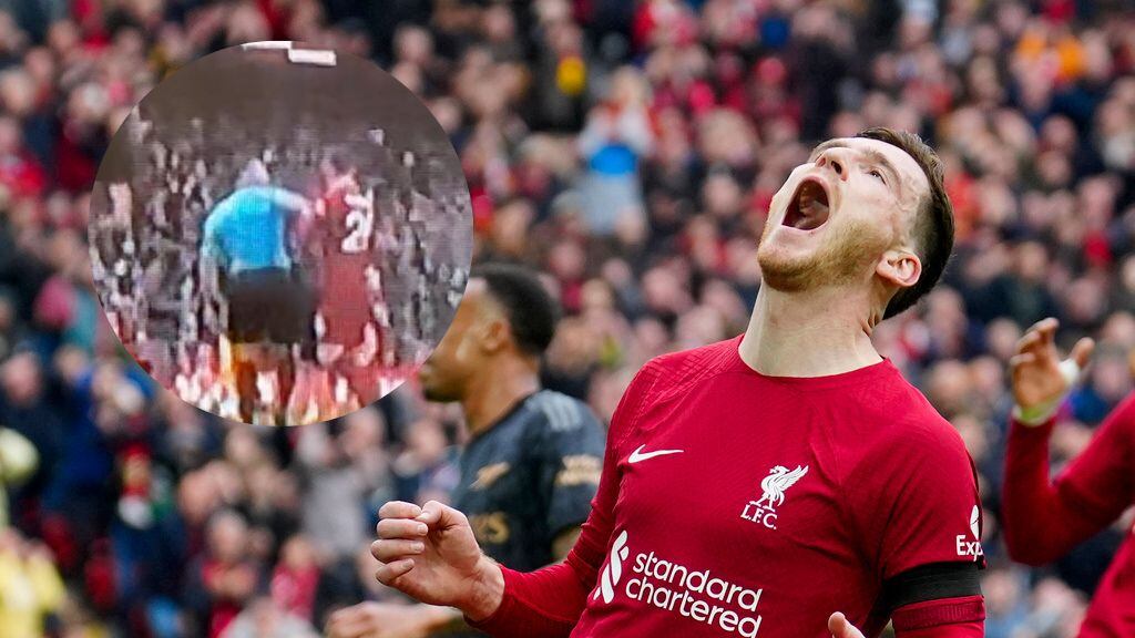 Andrew Robertson sufrió la agresión I AP