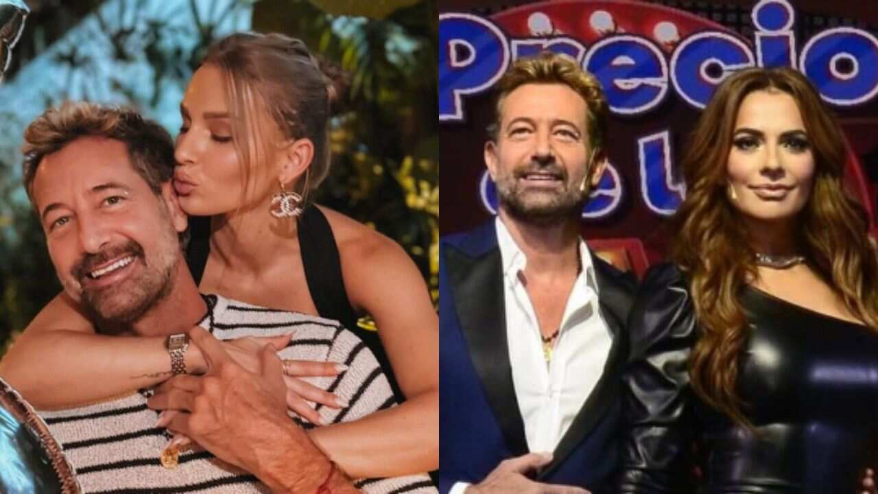 Gabriel Soto, Irina Baeva y Cecilia Galliano