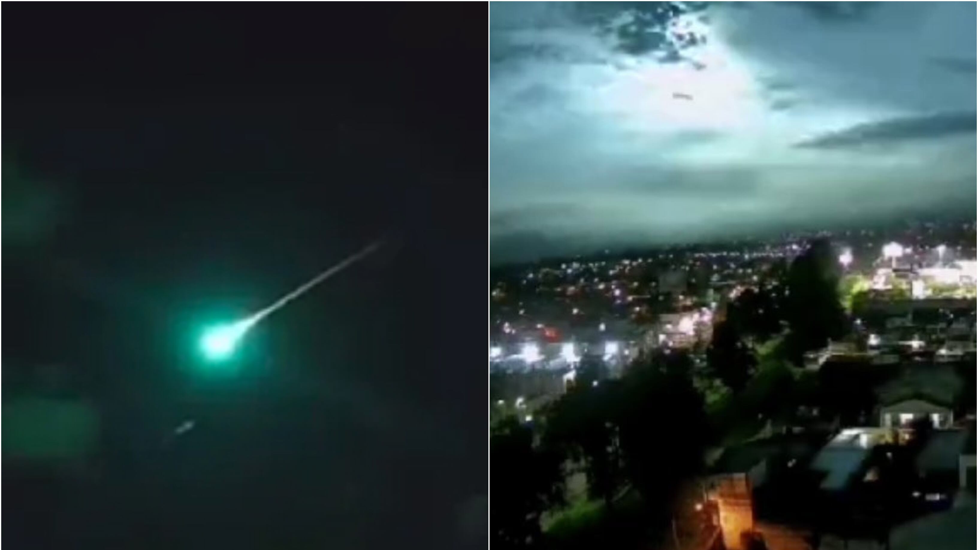 El fenómeno sorprendió a los habitantes de diferentes entidades. (Especial)