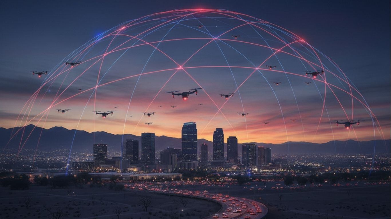 Posibles drones de cárteles de la droga en México