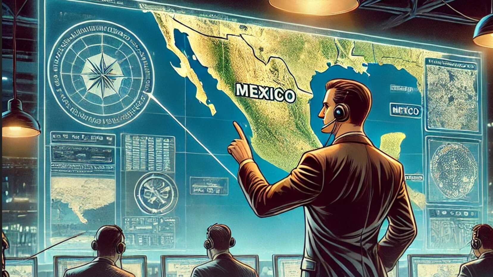 CIA espia a México