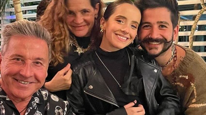 Ricardo Montaner y su familia