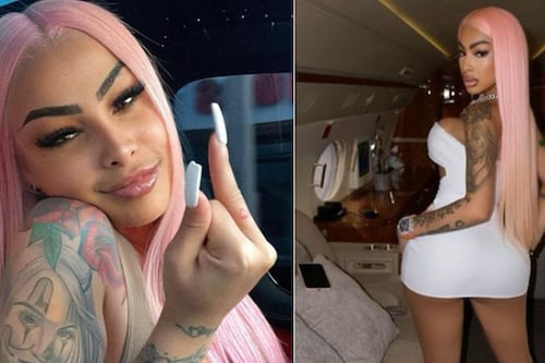 Yailin La Más Viral hizo un nuevo procedimiento en sus ojos para cambiar de color